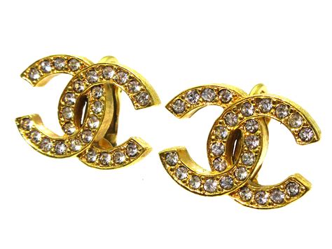 ebay fake chanel earrings - classic chanel inspired earrings.